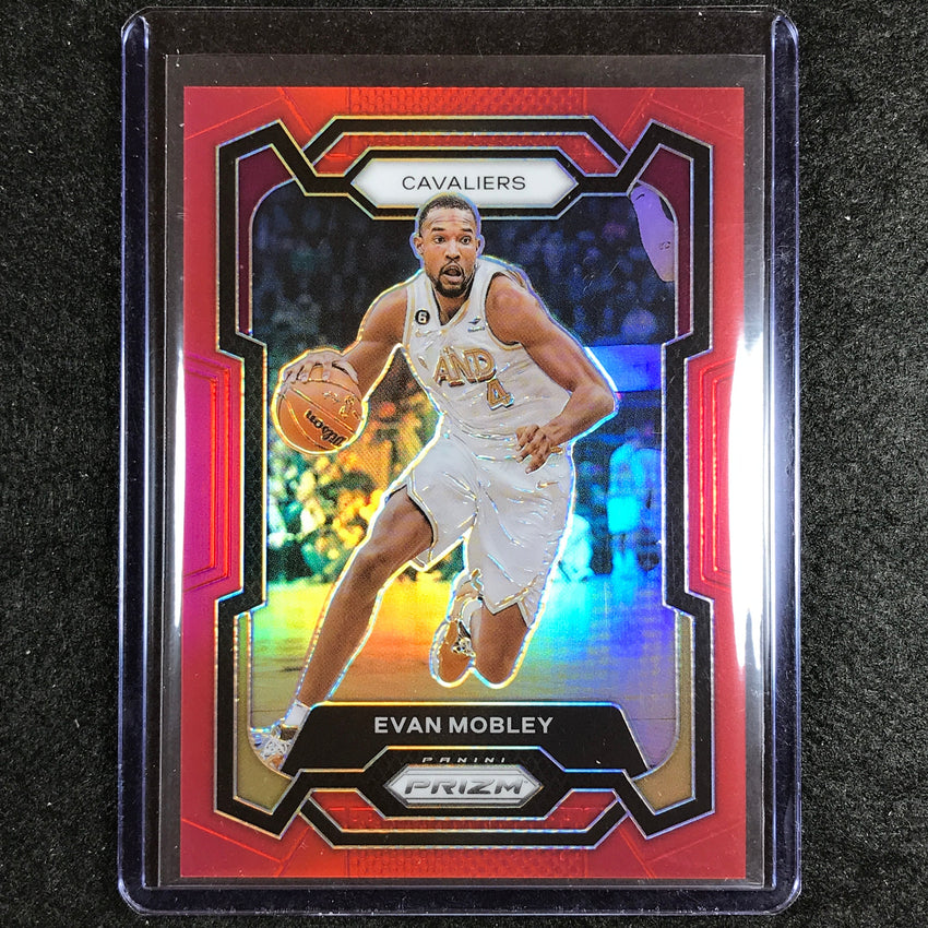 2023-24 Prizm Evan Mobley Base Red 281/299 #55