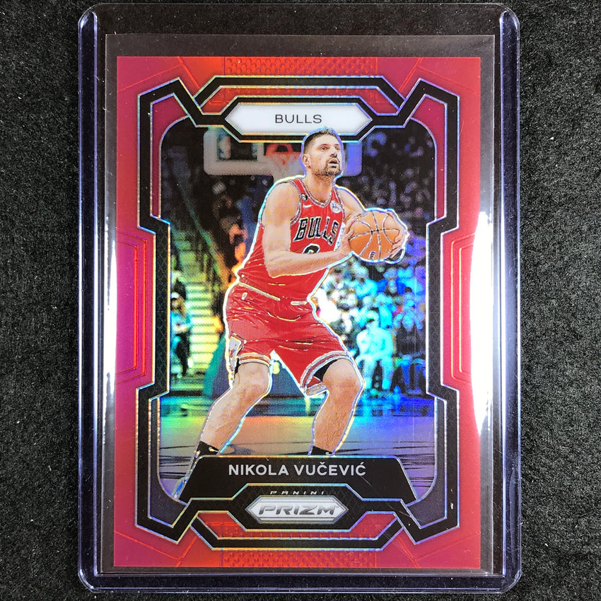 2023-24 Prizm Nikola Vucevic Base Red 123/299 #87