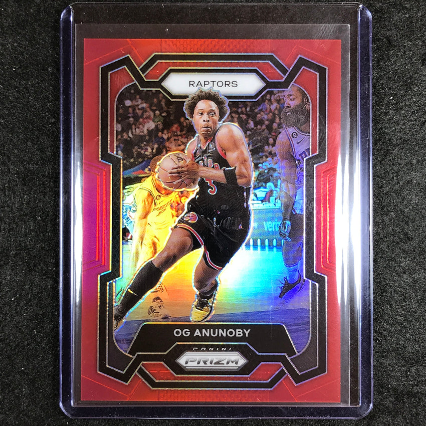 2023-24 Prizm Og Anunoby Base Red 93/299 #91