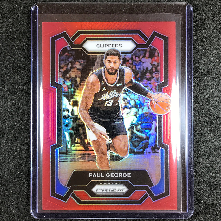 2023-24 Prizm Paul George Base Red 268/299 #101