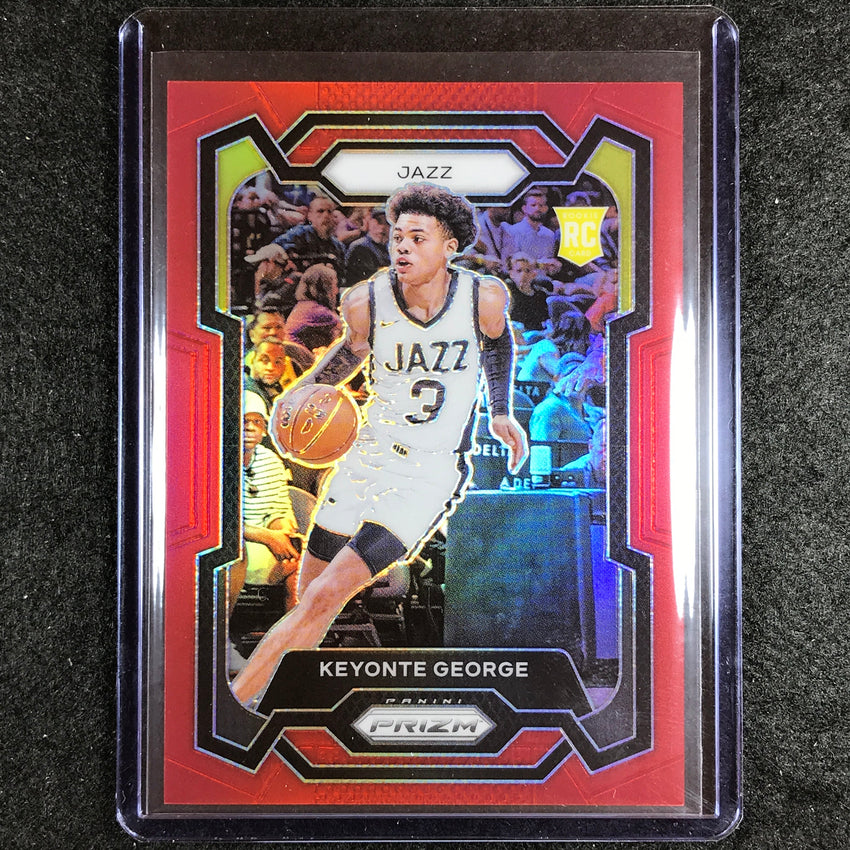 2023-24 Prizm Keyonte George Rookie Base Red 295/299 No 127