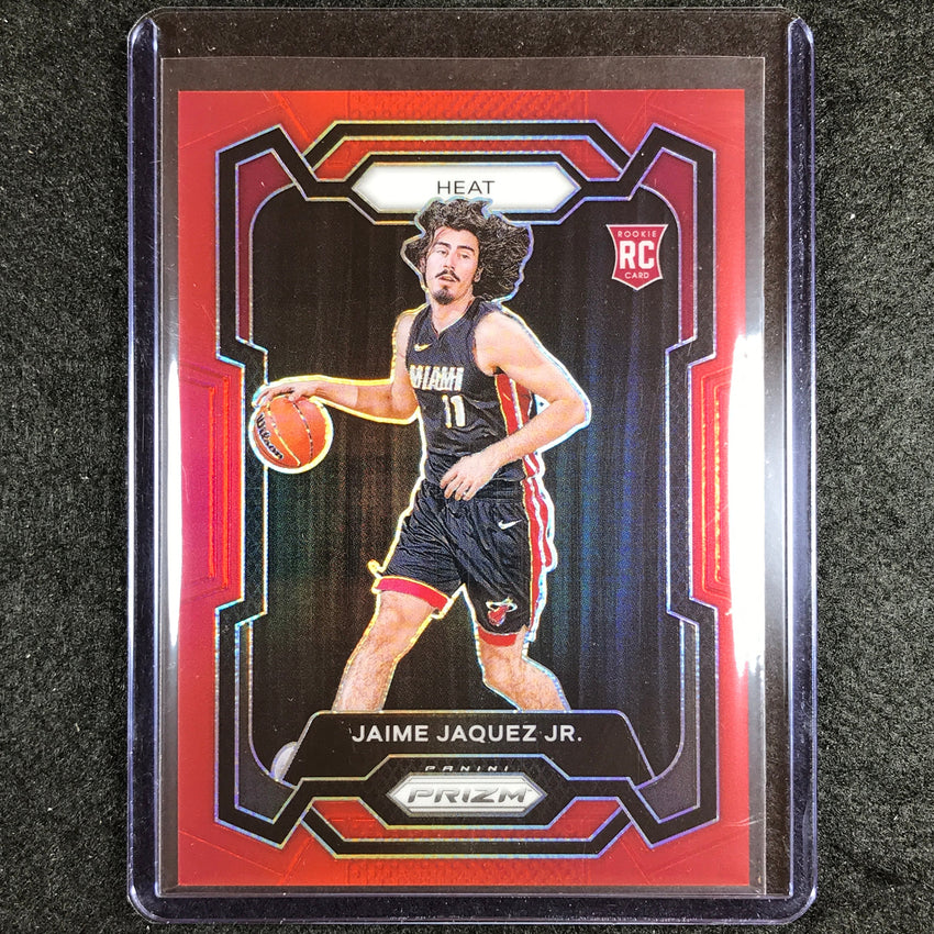 2023-24 Prizm Jaime Jaquez Jr. Rookie Base Red 142/299 No 137