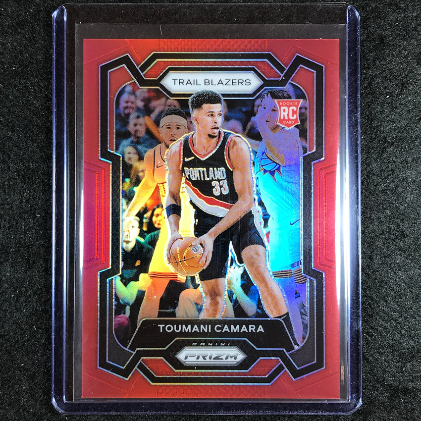 2023-24 Prizm Toumani Camara Rookie Base Red 65/299 No 164