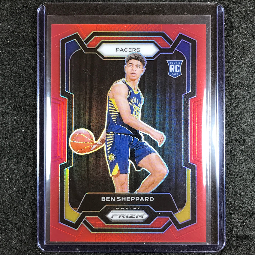 2023-24 Prizm Ben Sheppard Rookie Base Red 88/299 No 172