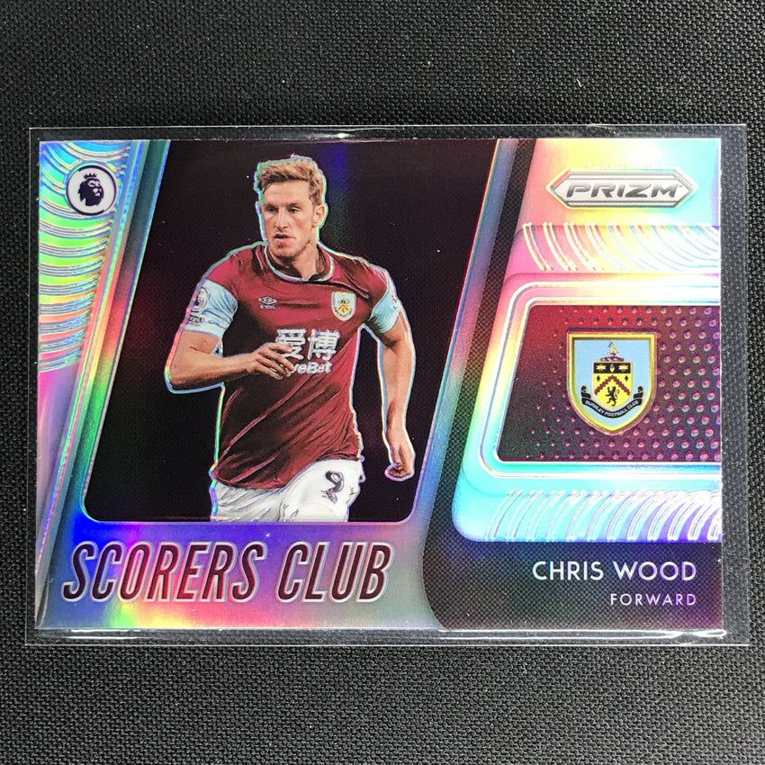 2020-21 Prizm Epl Chris Wood Scorers Club Silver Prizm No 4