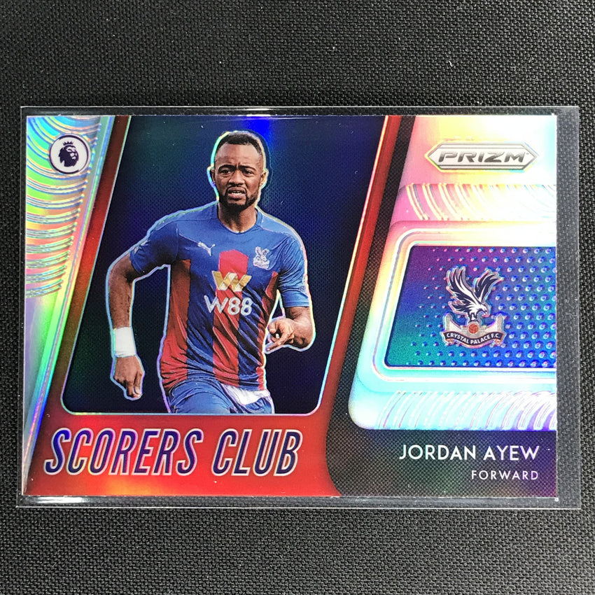 2020-21 Prizm Epl Jordan Ayew Scorers Club Silver Prizm No 5