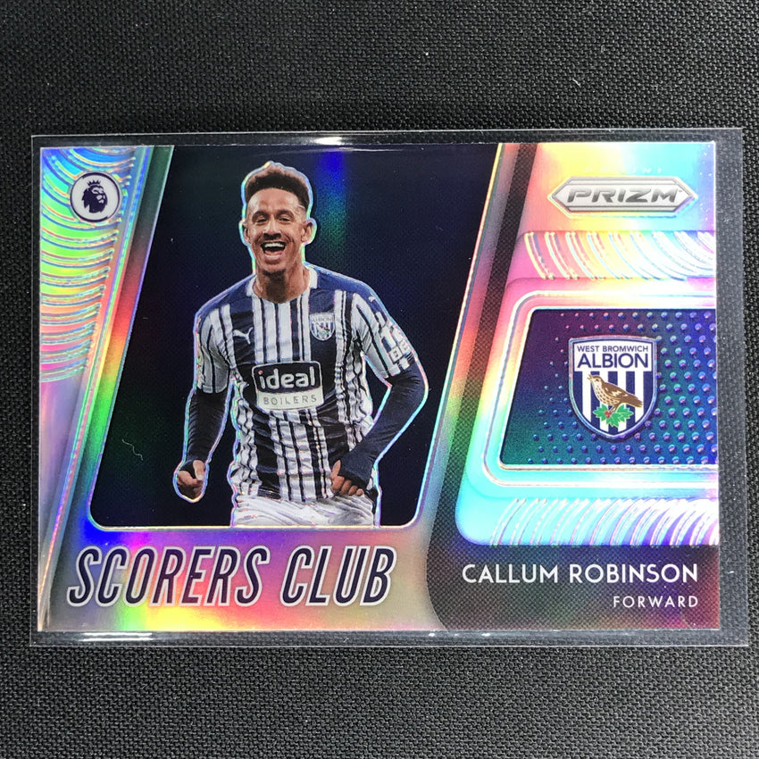 2020-21 Prizm Epl Callum Robinson Scorers Club Silver Prizm No 18