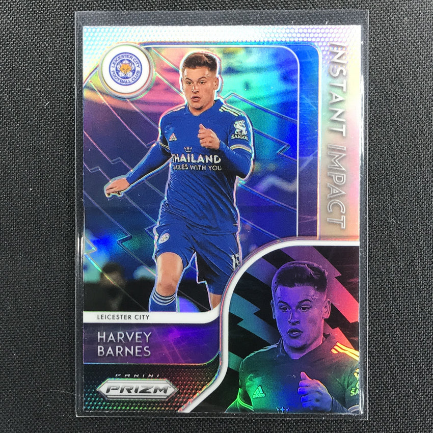 2020-21 Prizm Epl Harvey Barnes Instant Impact Silver Prizm No 7