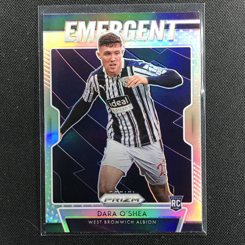 2020-21 Prizm Epl Dara Oshea Emergent Rookie Silver Prizm No 18