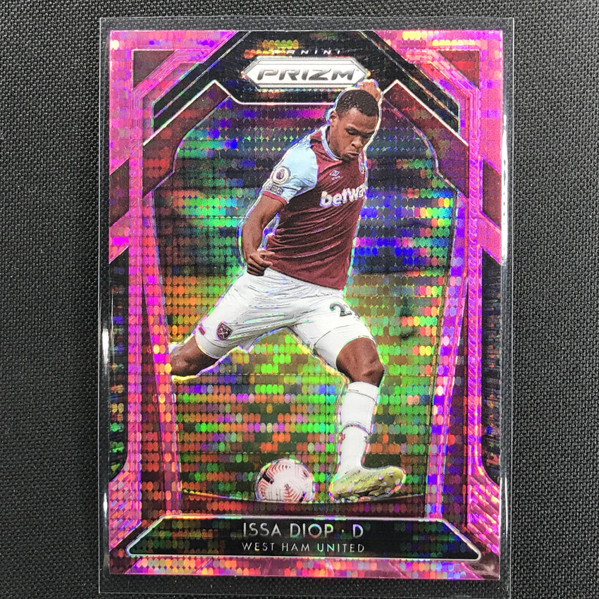 2020-21 Prizm Epl Issa Diop Pink Pulsar No 183