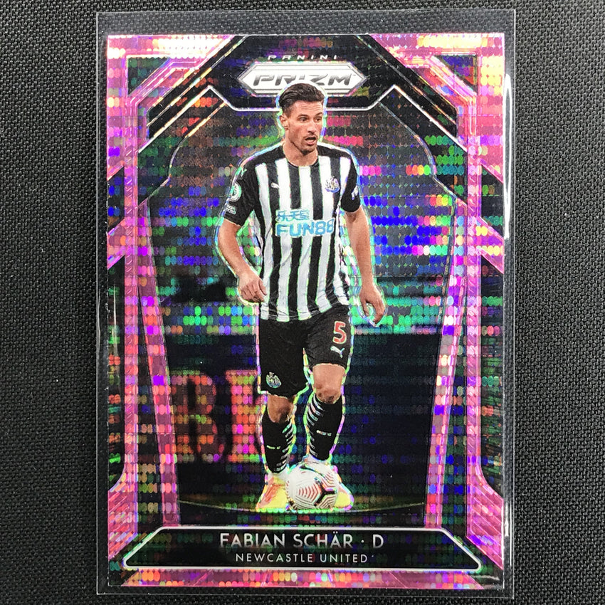 2020-21 Prizm Epl Fabian Schar Pink Pulsar No 227