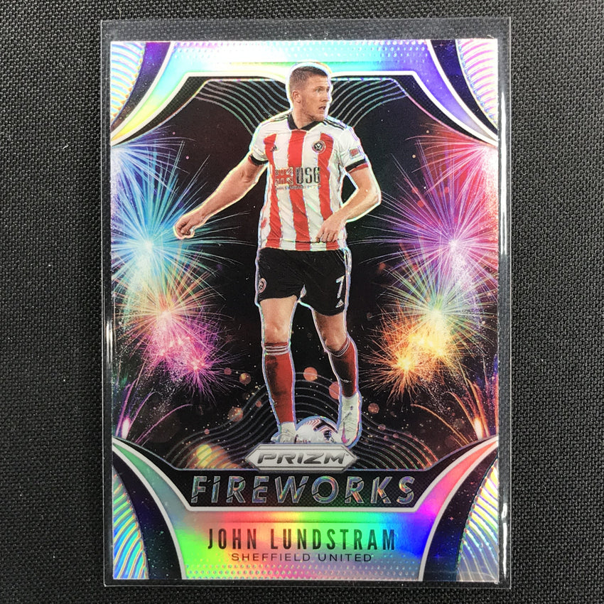 2020-21 Prizm Epl John Lundstram Fireworks Silver Prizm No 29