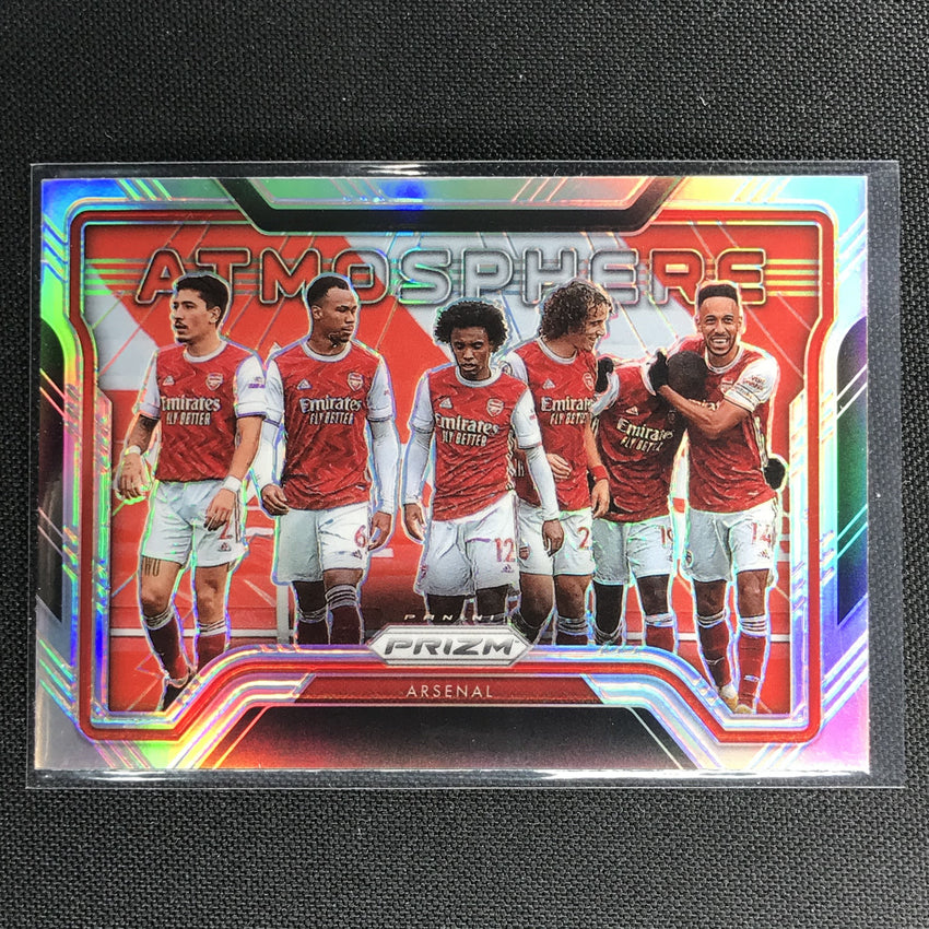 2020-21 Prizm Epl Arsenal Atmosphere Silver Prizm No 3