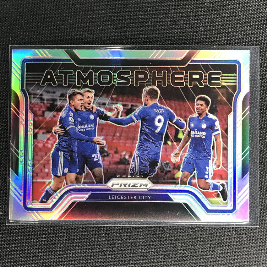 2020-21 Prizm Epl Leicester City Atmosphere Silver Prizm No 9