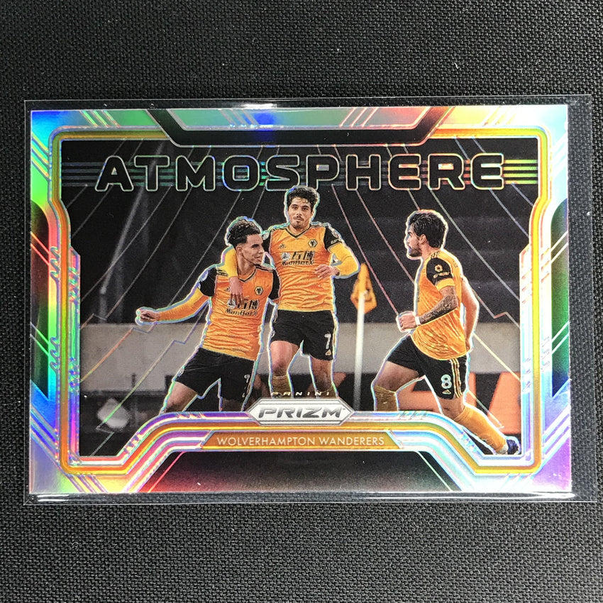2020-21 Prizm Epl Wolverhampton Wanderers Atmosphere Silver Prizm No 10