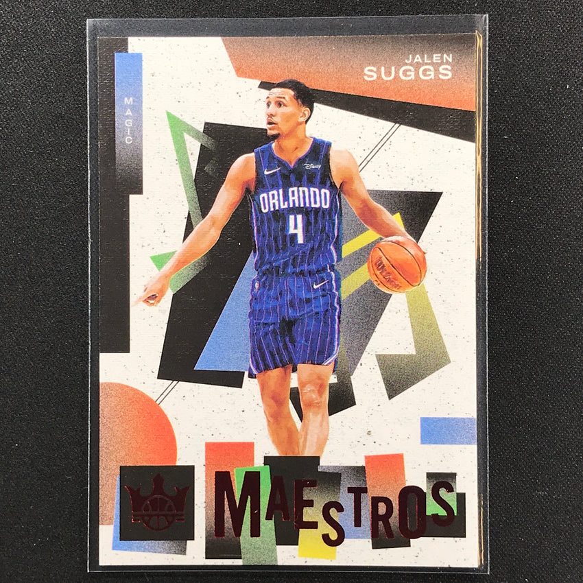2021-22 Court Kings Jalen Suggs Maestros Rookie Ruby 143/149