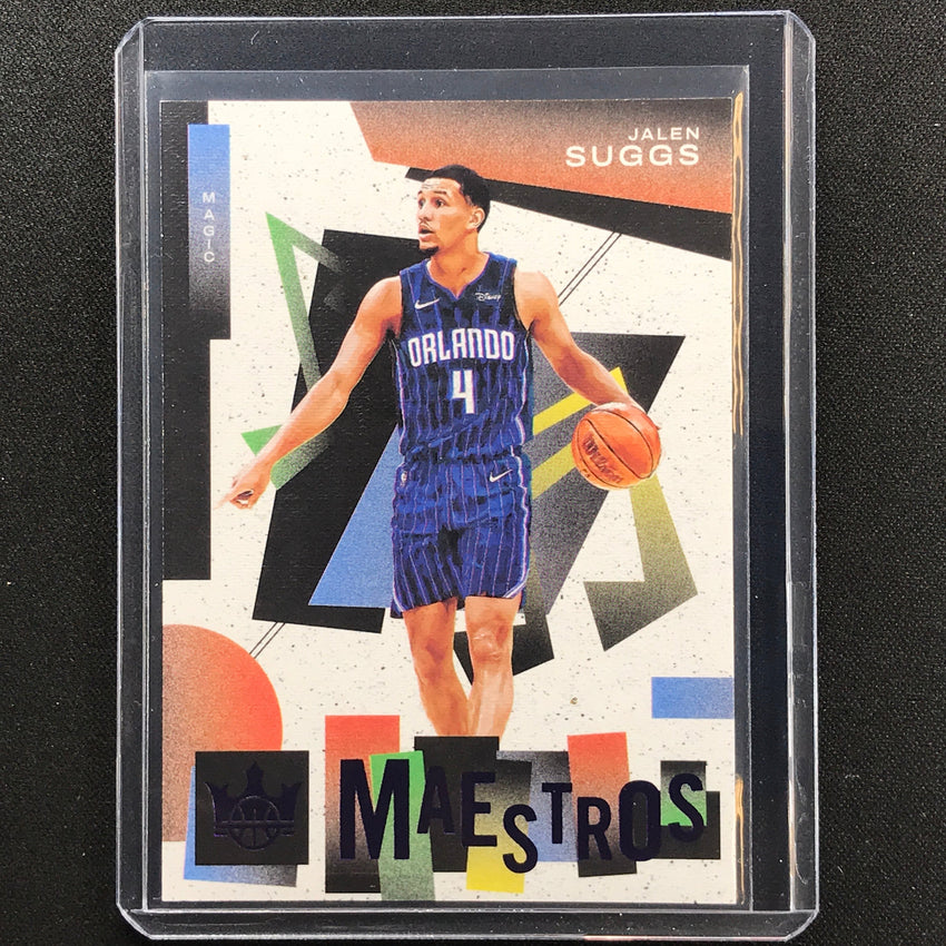 2021-22 Court Kings Jalen Suggs Maestros Rookie Violet 6/49