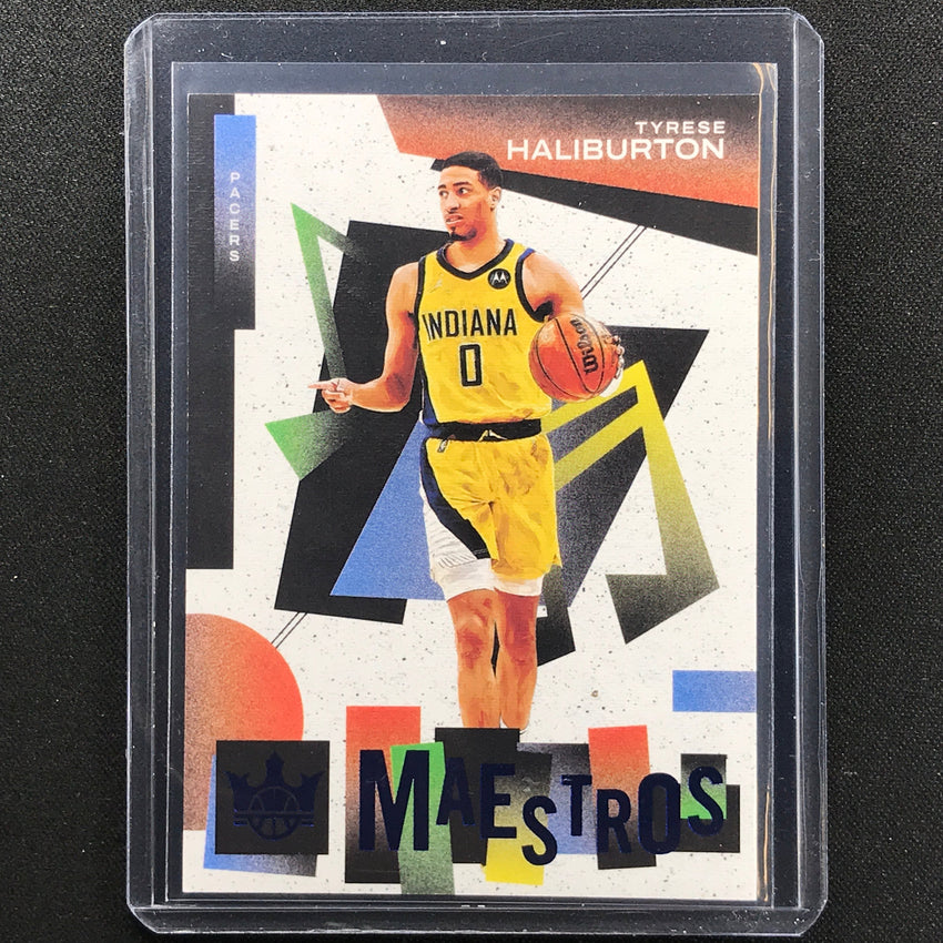2021-22 Court Kings Tyrese Haliburton Maestros Sapphire 18/25