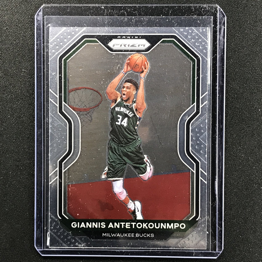 2020-21 Prizm Giannis Antetokounmpo Base No 111