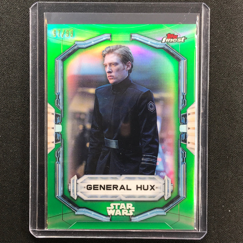2022 Topps Finest Star Wars General Hux Green 97/99