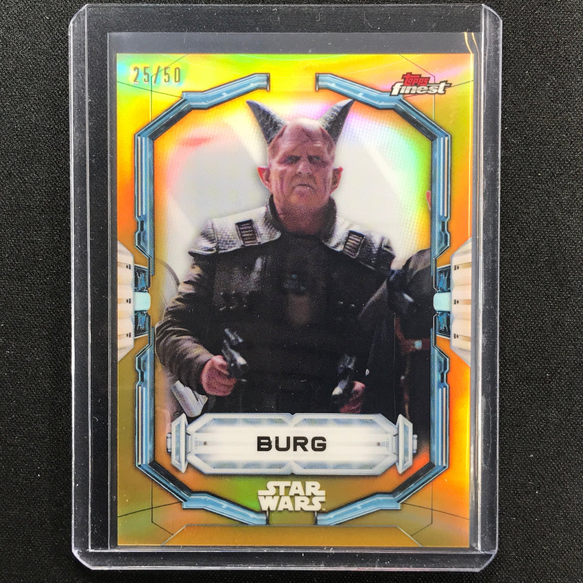 2022 Topps Finest Star Wars Burg Gold 25/50