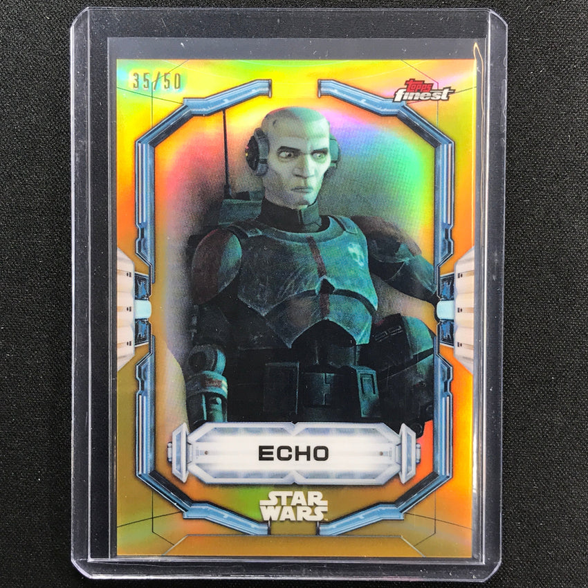 2022 Topps Finest Star Wars Echo Gold 35/50