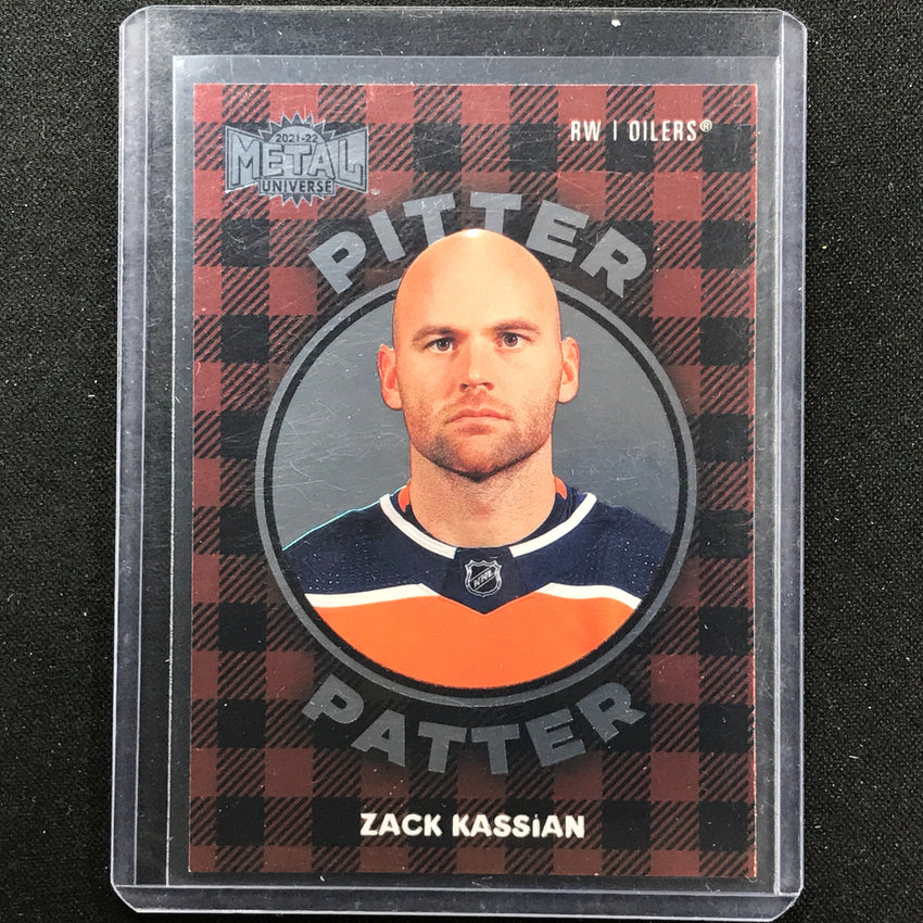 2021-22 Metal Universe NHL ZACK KASSIAN Pitter Patter Base SP #15
