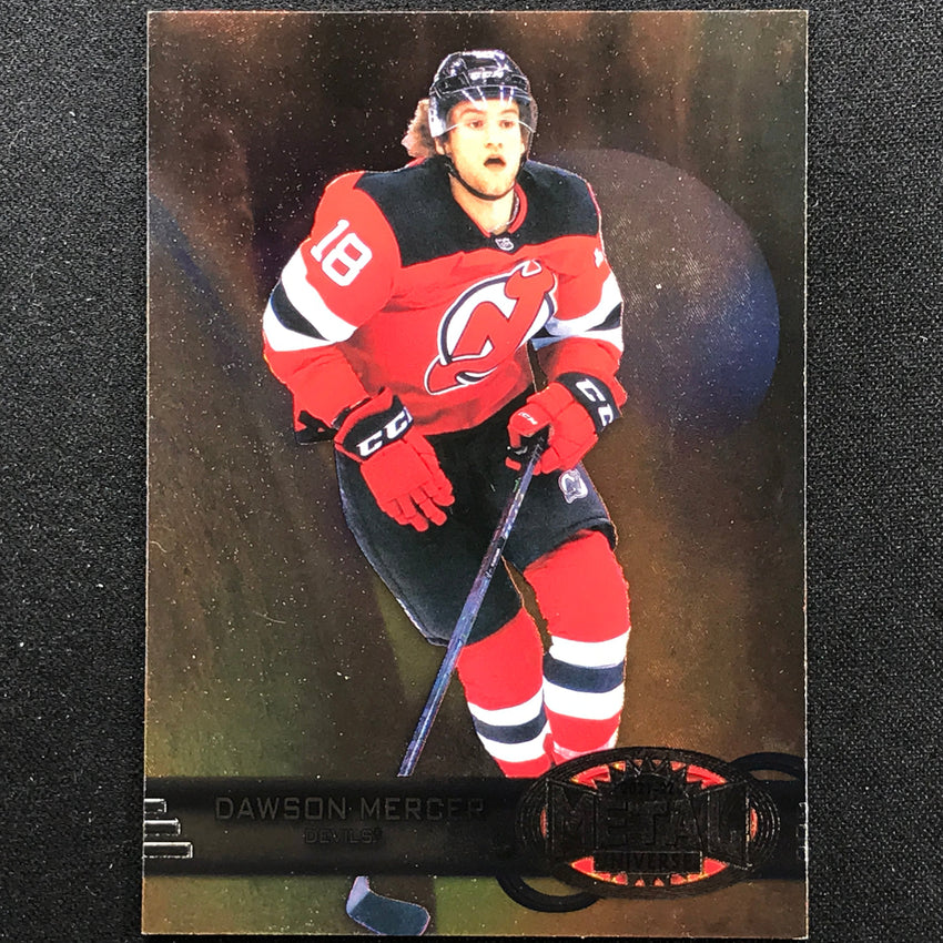 2021-22 Metal Universe NHL DAWSON MERCER 1997-98 Retro Rookie Base #36