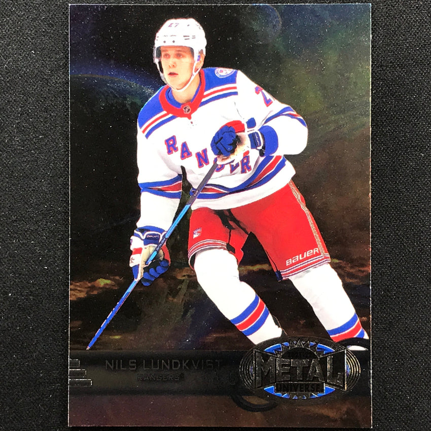 2021-22 Metal Universe NHL NILS LUNDKVIST 1997-98 Retro Rookie Base #38