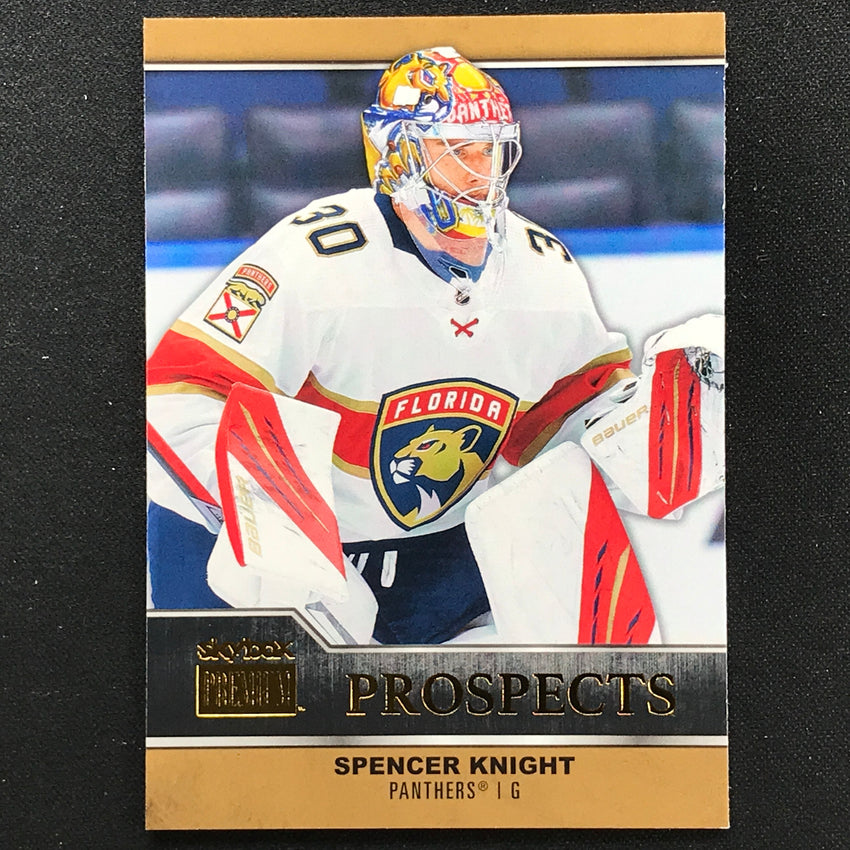 2021-22 Metal Universe NHL SPENCER KNIGHT Skybox Premium Prospects Base #4