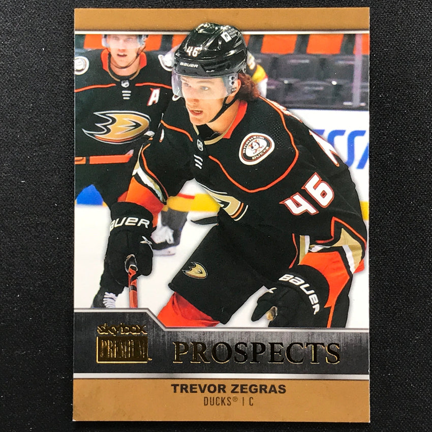 2021-22 Metal Universe Nhl Trevor Zegras Skybox Premium Prospects Base No 25