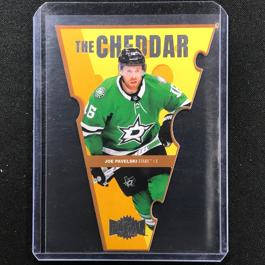2021-22 Metal Universe NHL JOE PAVELSKI The Cheddar Die-Cut Base #8