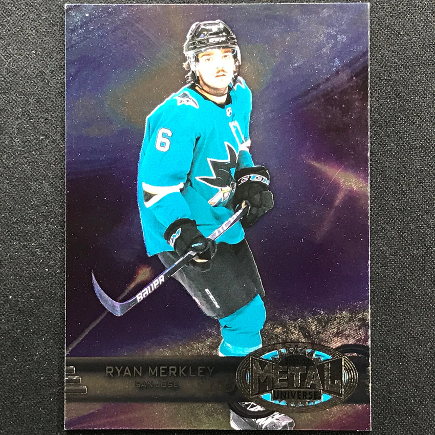 2021-22 Metal Universe NHL RYAN MERKLEY 1997-98 Retro Rookie Base #48