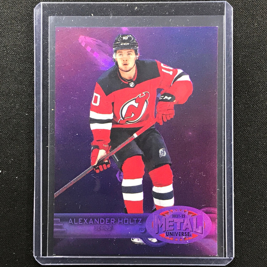 2021-22 Metal Universe Nhl Alexander Holtz 1997-98 Retro Rookie Purple 104/199