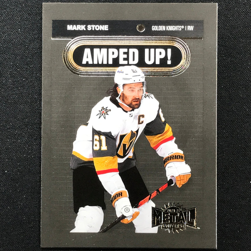 2021-22 Metal Universe Nhl Mark Stone Amped Up Base No 4