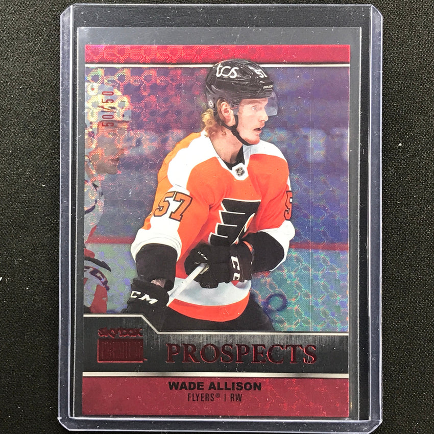 2021-22 Metal Universe Nhl Wade Allison Skybox Premium Prospects Rubies 50/50