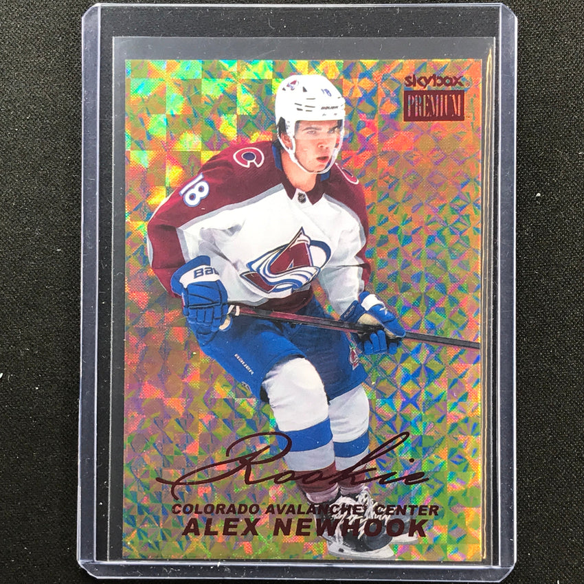 2021-22 Metal Universe Nhl Alex Newhook Premium Prospects Retro Rubies 20/50