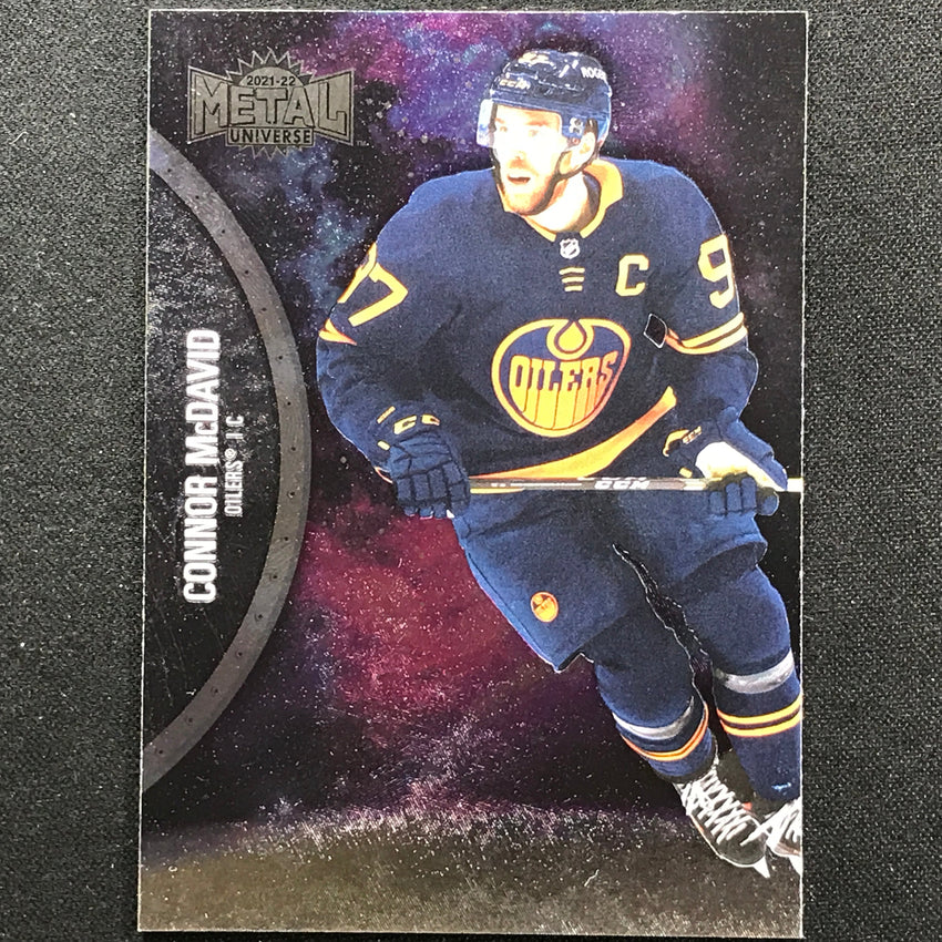 2021-22 Metal Universe Nhl Connor Mcdavid Base No 1