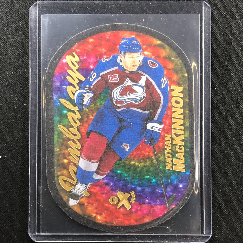 2021-22 Metal Universe Nhl Nathan Mckinnon Jambalaya Die-cut Ssp No 7