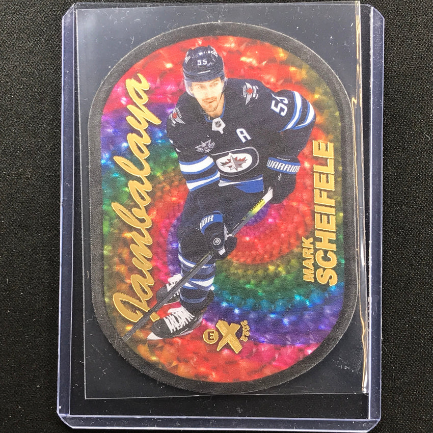 2021-22 Metal Universe NHL MARK SCHEIFELE Jambalaya Die-Cut SSP #8