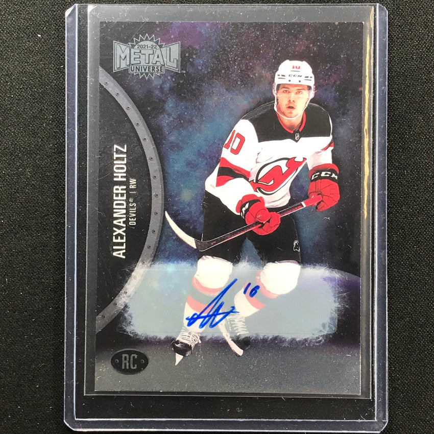 2021-22 Metal Universe Nhl Alexander Holtz Rookie Auto Base 326/399