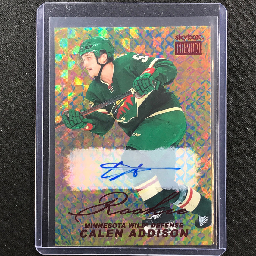 2021-22 Metal Universe NHL CALEN ADDISON 1998-99 Premium Rookie Auto #34