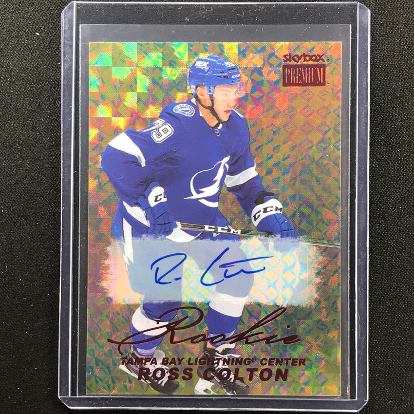 2021-22 Metal Universe Nhl Ross Colton 1998-99 Premium Rookie Auto No 45