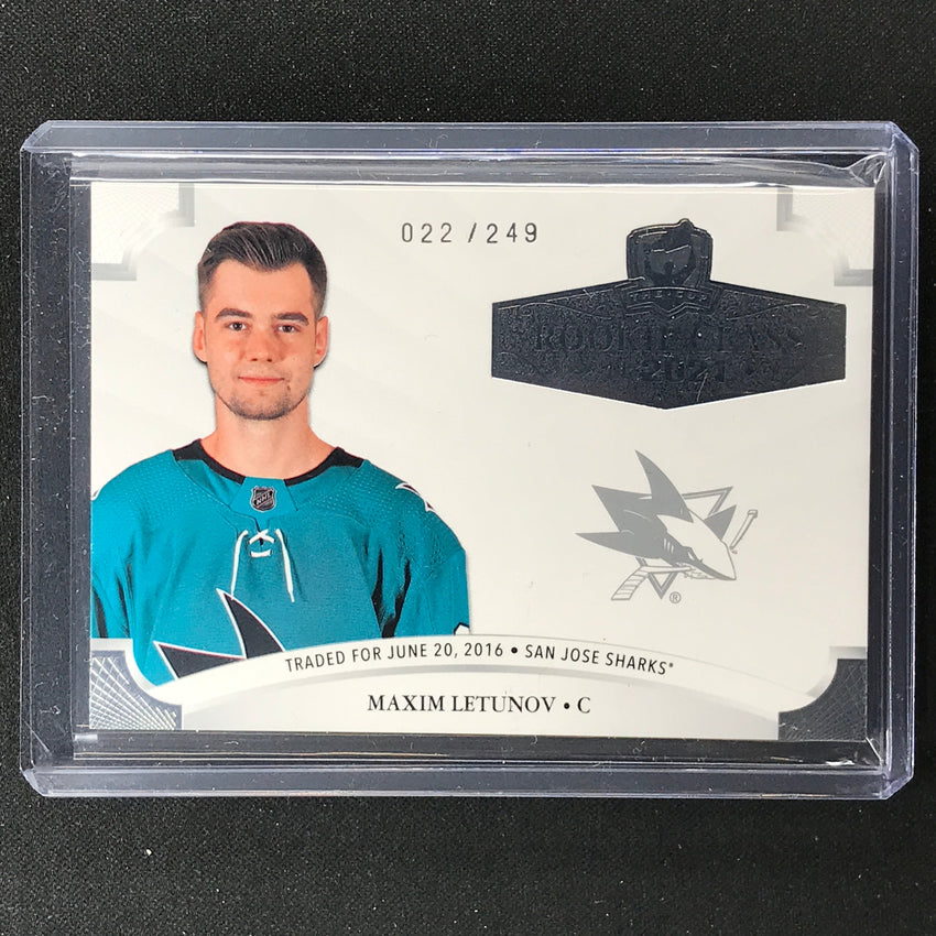 2020-21 The Cup Nhl Maxim Letunov Rookie Class Of 2021 22/249