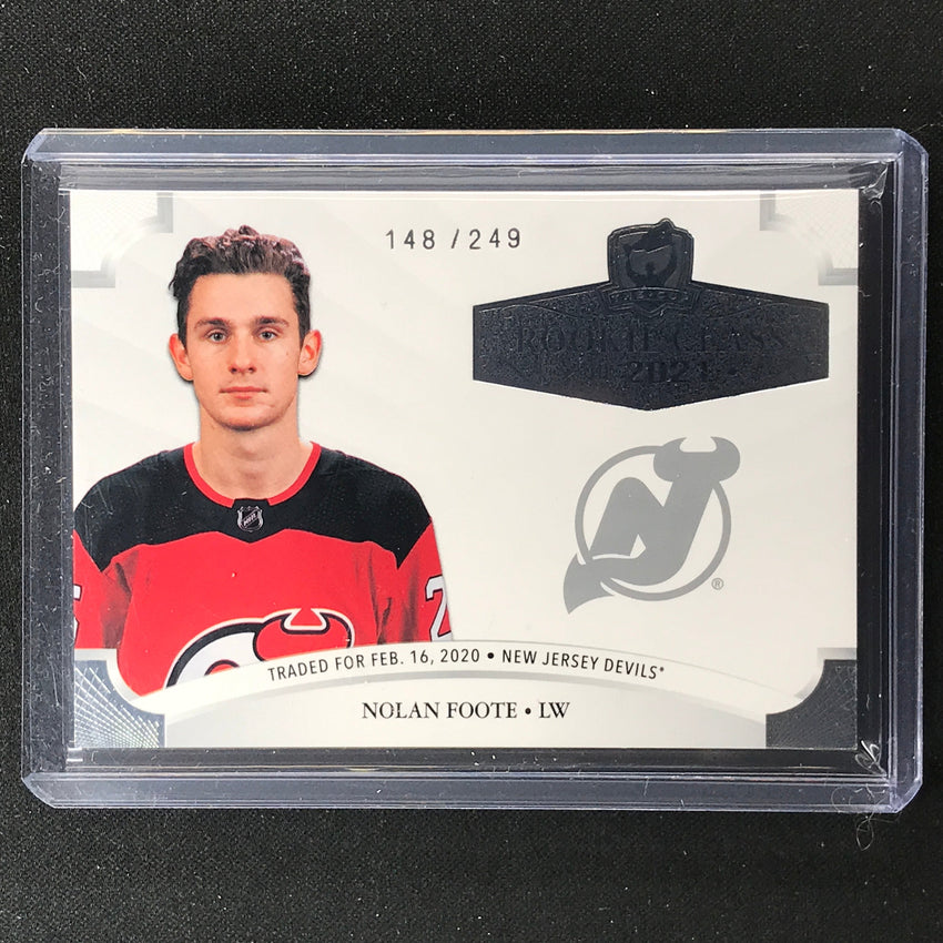 2020-21 The Cup Nhl Nolan Foote Rookie Class Of 2021 148/249