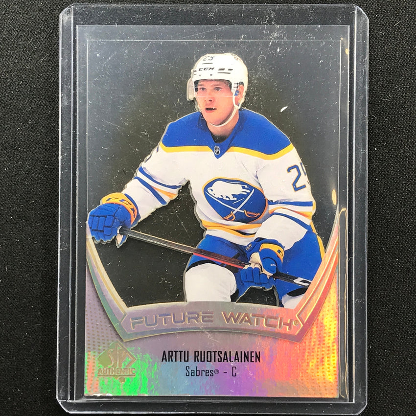 2021-22 SP Authentic NHL ARTTU RUOTSALAINEN Future Watch Rookie Acetate SSP #139