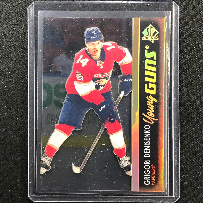 2021-22 Sp Authentic Nhl Grigori Denisenko Young Guns Acetate No 491