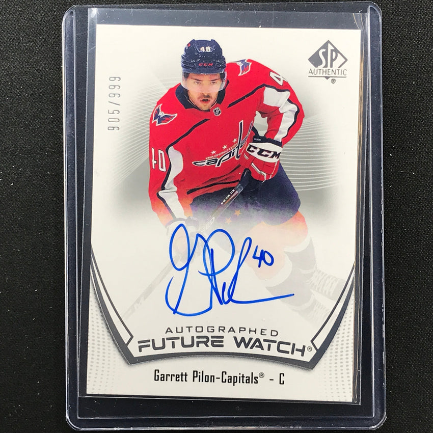 2021-22 Sp Authentic Nhl Garrett Pilon Future Watch Rookie Auto 905/999