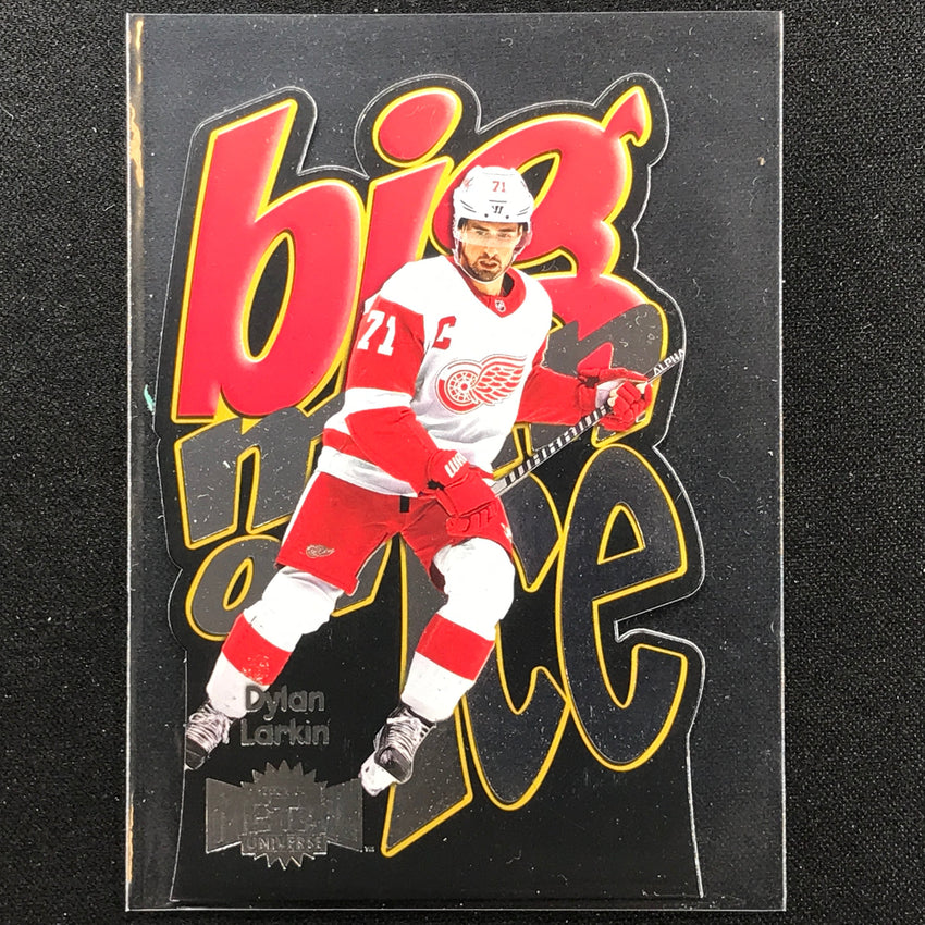 2021-22 Metal Universe Nhl Dylan Larkin Big Man On Ice Die-cut Base No 7