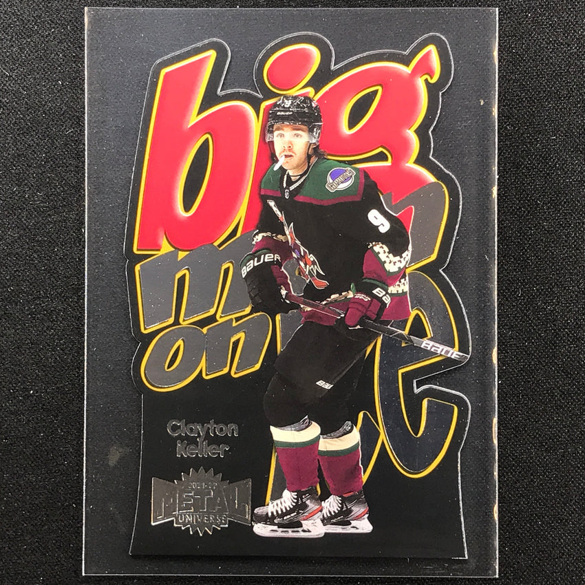 2021-22 Metal Universe NHL CLAYTON KELLER Big Man on Ice Die-Cut Base #11